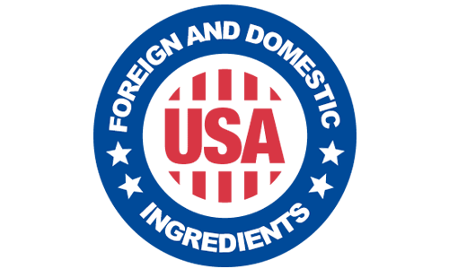 Foreign and domestic ingredients USA